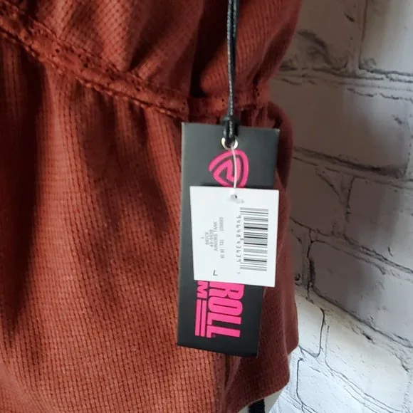 Rock and Roll Denim Waffle Knit Sleeveless Top - Picture 3 of 3